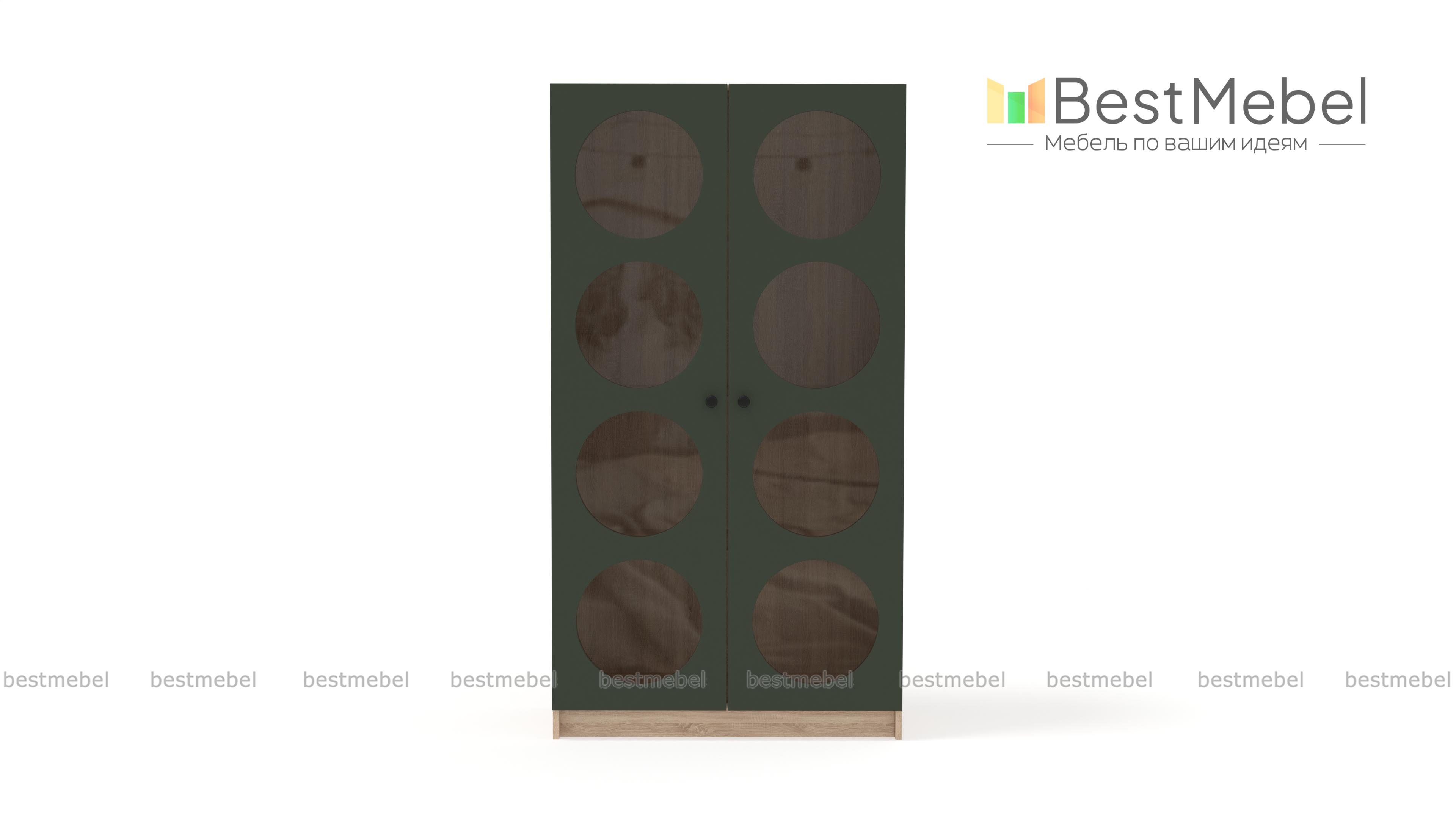 Шкаф распашной Руди 2 BMS - Фото