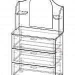 Схема сборки Комод КСЗ 1.1 BMS
