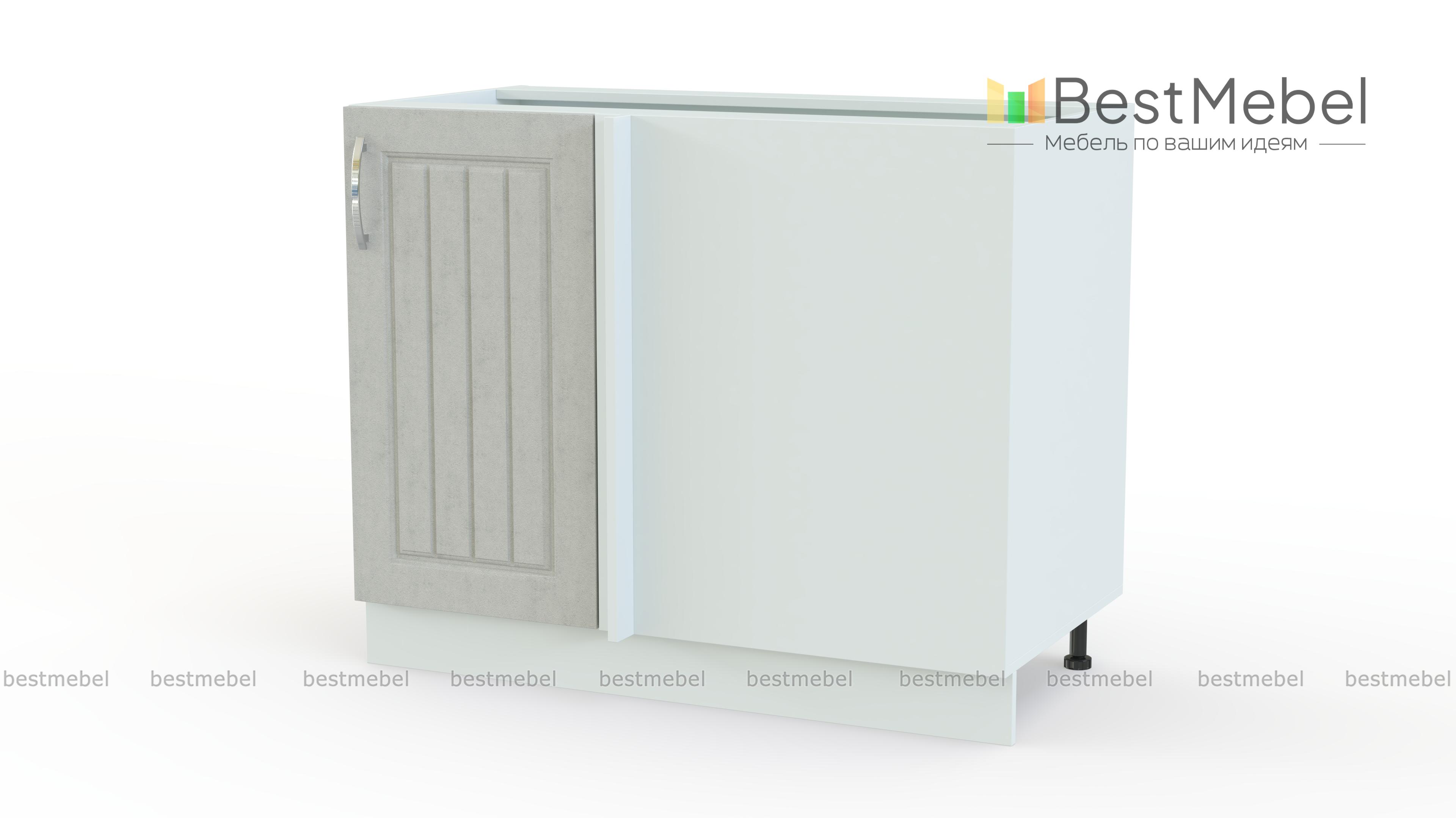 Шкаф напольный угловой Снежная королева BMS - Фото