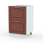 Стол с 2-мя ящиками Трапеза BMS - Фото 7