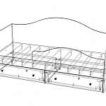 Схема сборки Кровать Ассоль 10 BMS