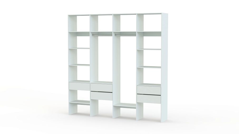 Стеллаж для одежды Мирта 68 BMS - Фото