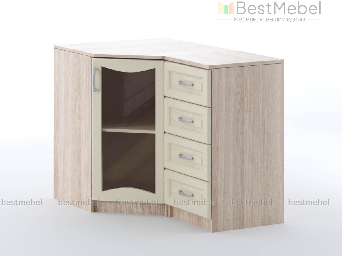 Комод угловой Катерина-4 МДФ BMS - Фото