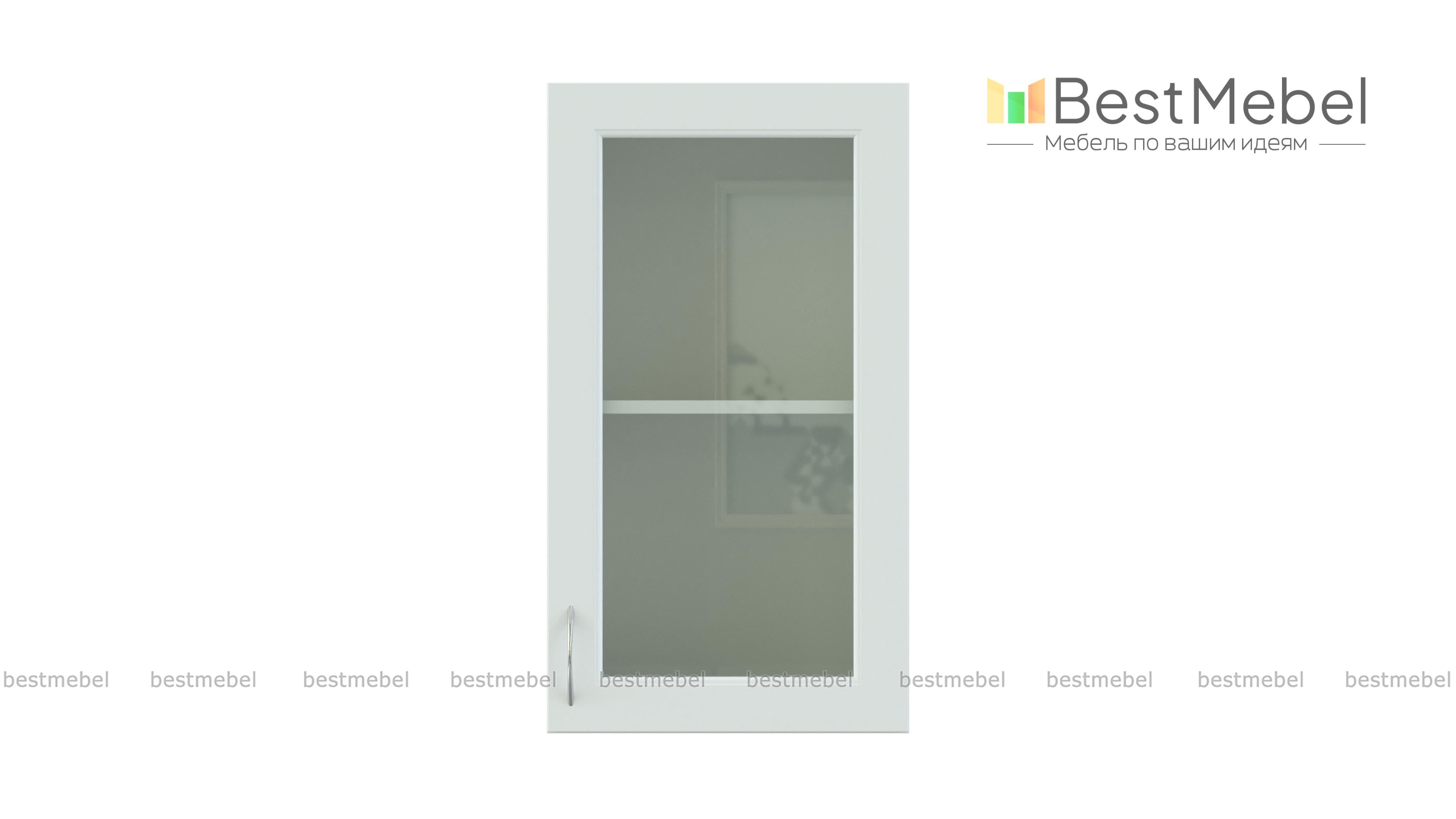 Шкаф-витрина Николь 1 дверь BMS - Фото